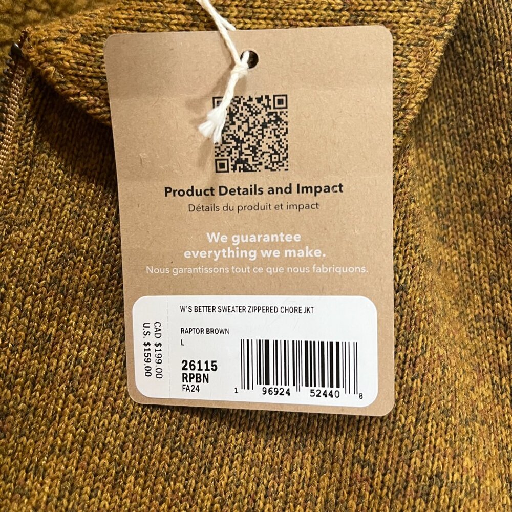 Patagonia Women's Utility Jacket in Olive Brown - Picture 4 of 12
